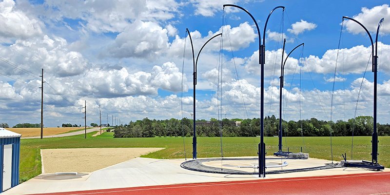 Barton Track and Field facility (Throws)