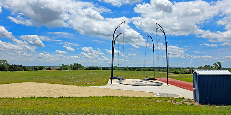 Barton Track and Field facility (Throws)